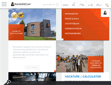 Tablet Screenshot of lont.nl